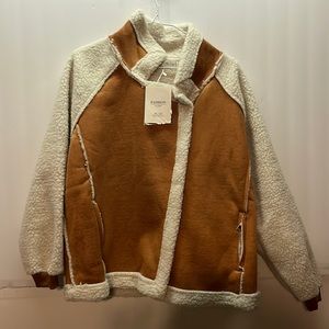 Women’s Bomber Shearling Jacket